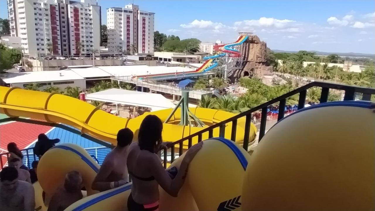 Apartment Spazzio Diroma Com Park Acqua E Splash Incluso Em Caldas Novas