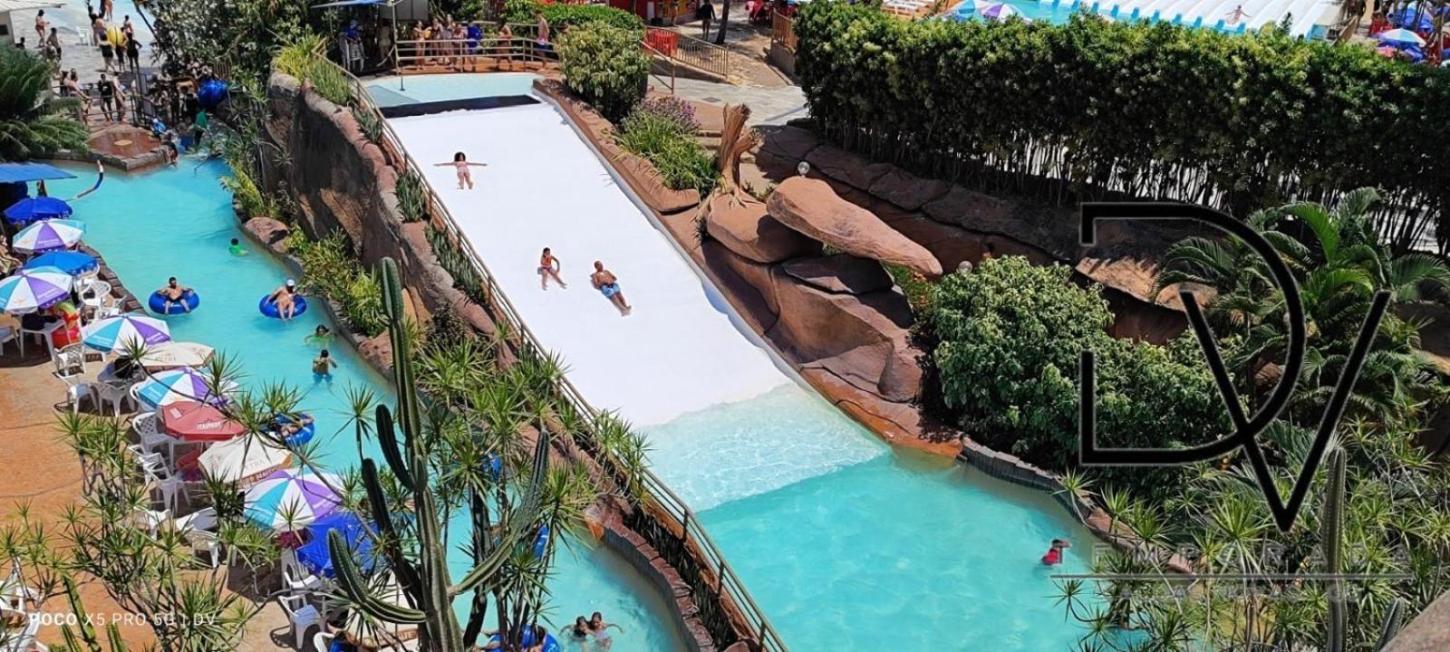 Apartment Spazzio Diroma Com Park Acqua E Splash Incluso Em Caldas Novas