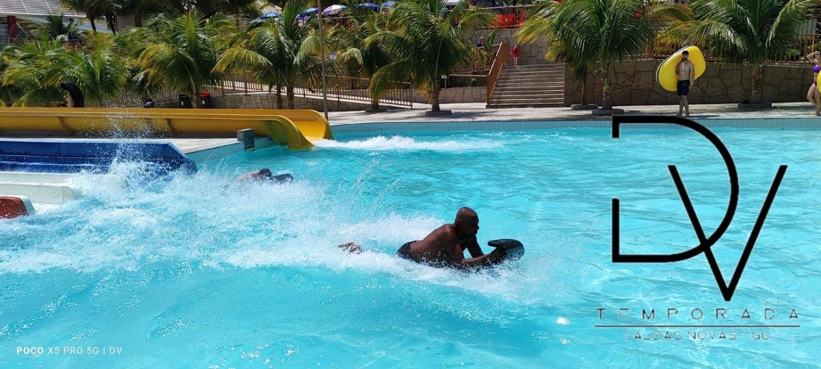 Spazzio Diroma Com Park Acqua E Splash Incluso Em * Caldas Novas