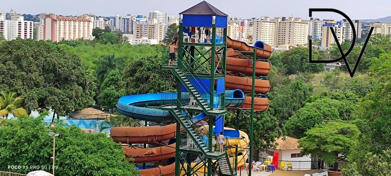 Spazzio Diroma Com Park Acqua E Splash Incluso Em Apartment Caldas Novas