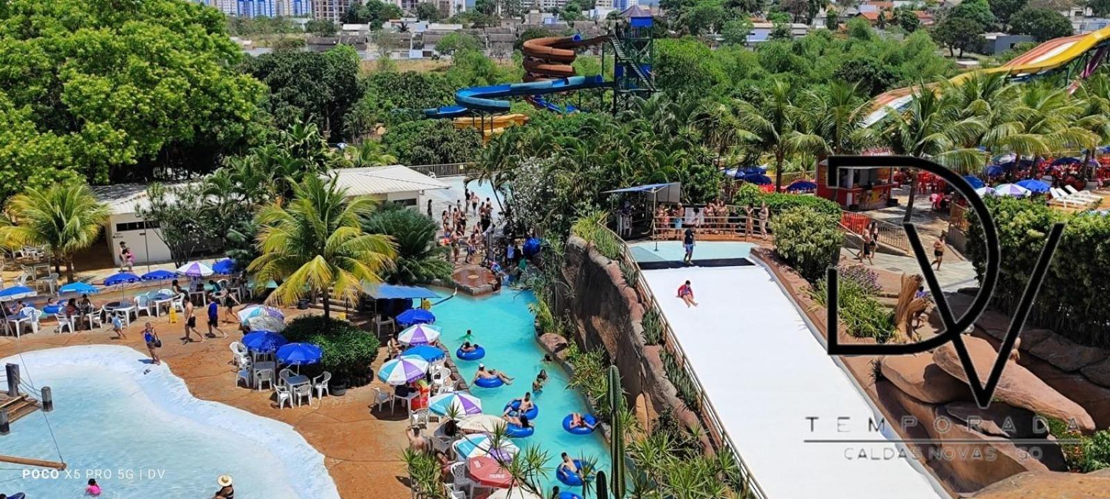 Spazzio Diroma Com Park Acqua E Splash Incluso Em * Caldas Novas