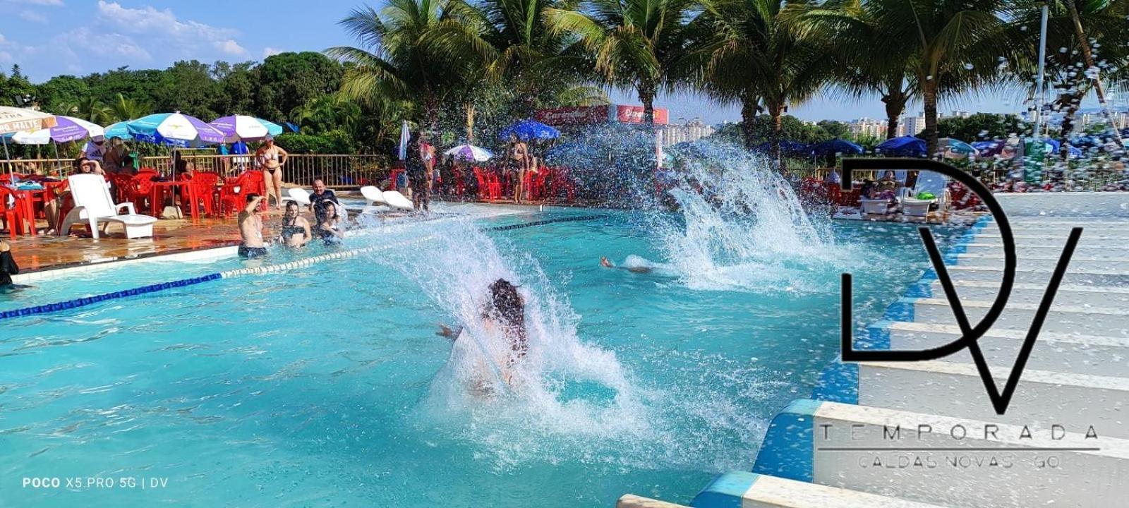 Apartment Spazzio Diroma Com Park Acqua E Splash Incluso Em Caldas Novas