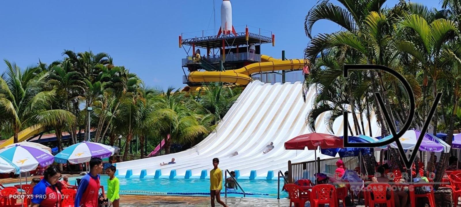 Apartment Spazzio Diroma Com Park Acqua E Splash Incluso Em Caldas Novas