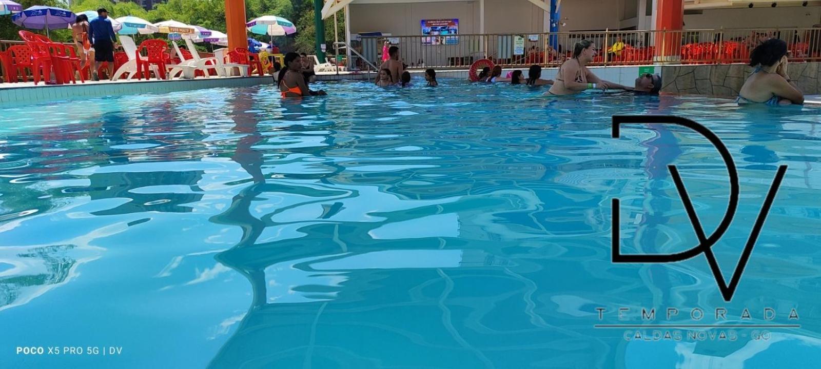 Apartment Spazzio Diroma Com Park Acqua E Splash Incluso Em Caldas Novas