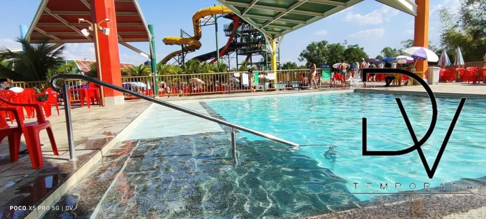 Spazzio Diroma Com Park Acqua E Splash Incluso Em Apartment Caldas Novas